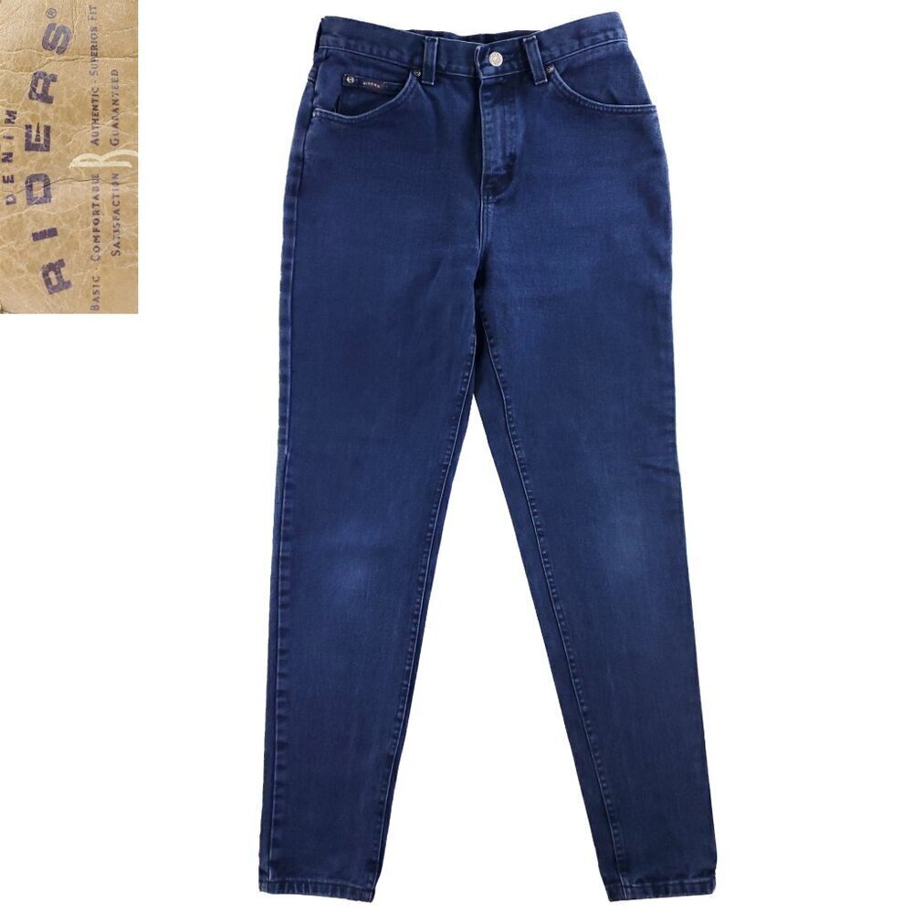 Lee Riders Vintage Jeans High Waisted Tapered USA Union Made Women's "8L" 28x33